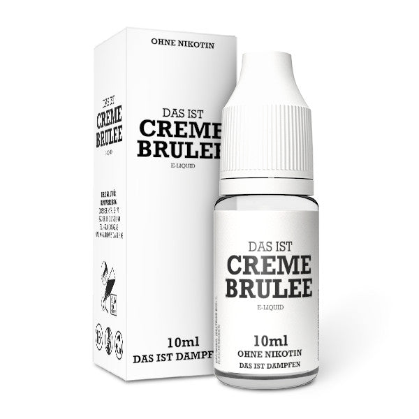 Das ist Dampfen Creme Brulee Liquid