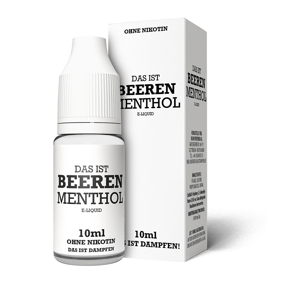Das ist Dampfen Beeren Menthol Liquid