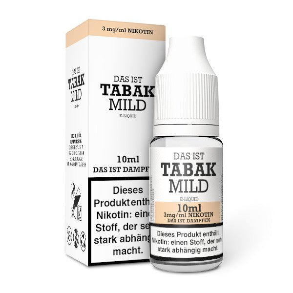Das ist Dampfen Tabak Mild Liquid