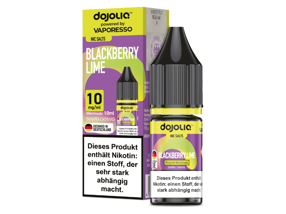 Dojoliq Blackberry Lime Nikotinsalz Liquid