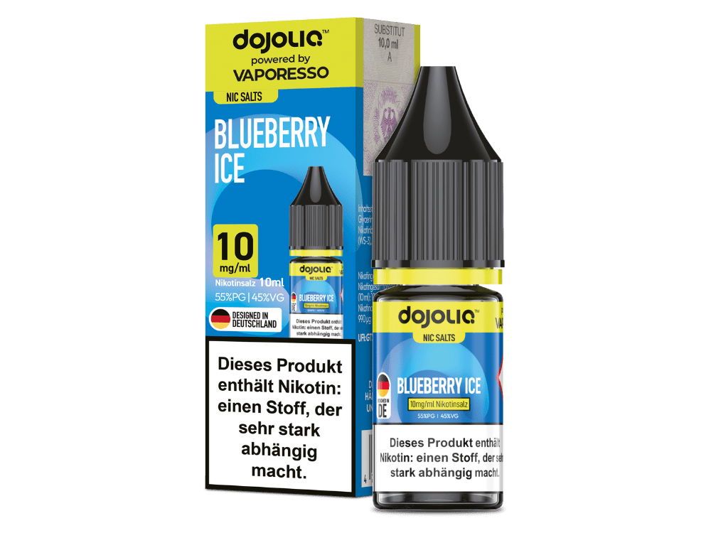 Dojoliq Blueberry Ice Nikotinsalz Liquid
