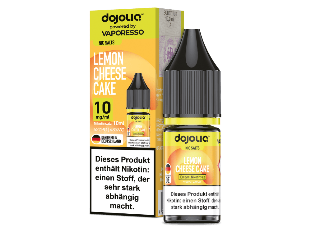 Dojoliq Lemon Cheese Cake Nikotinsalz Liquid