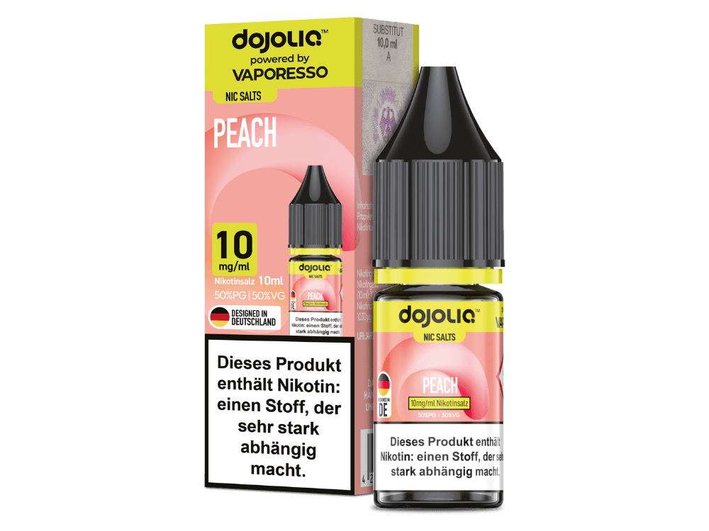 Dojoliq Peach Nikotinsalz Liquid