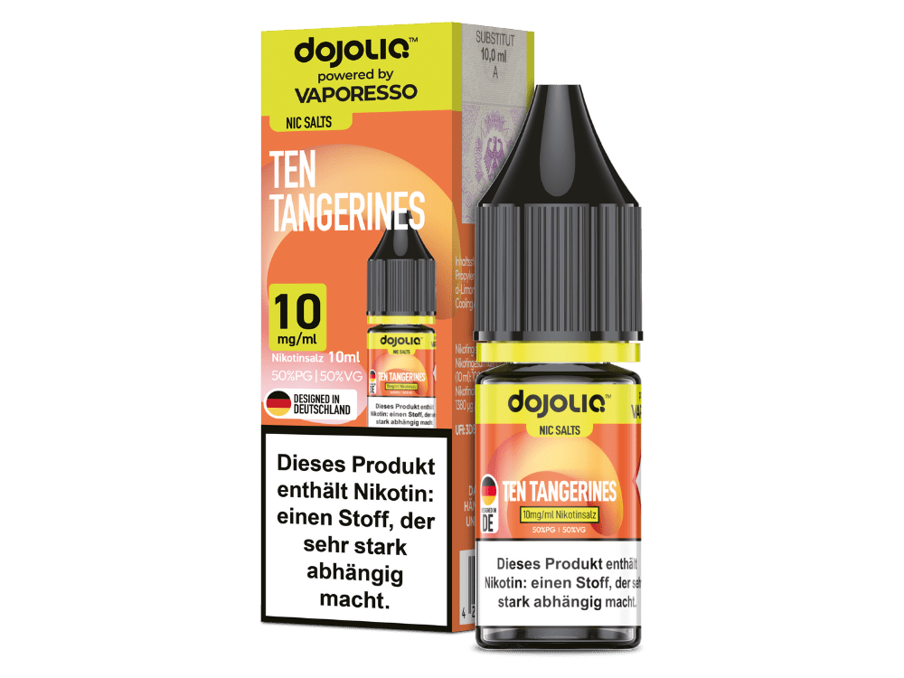 Dojoliq Ten Tangerines Nikotinsalz Liquid