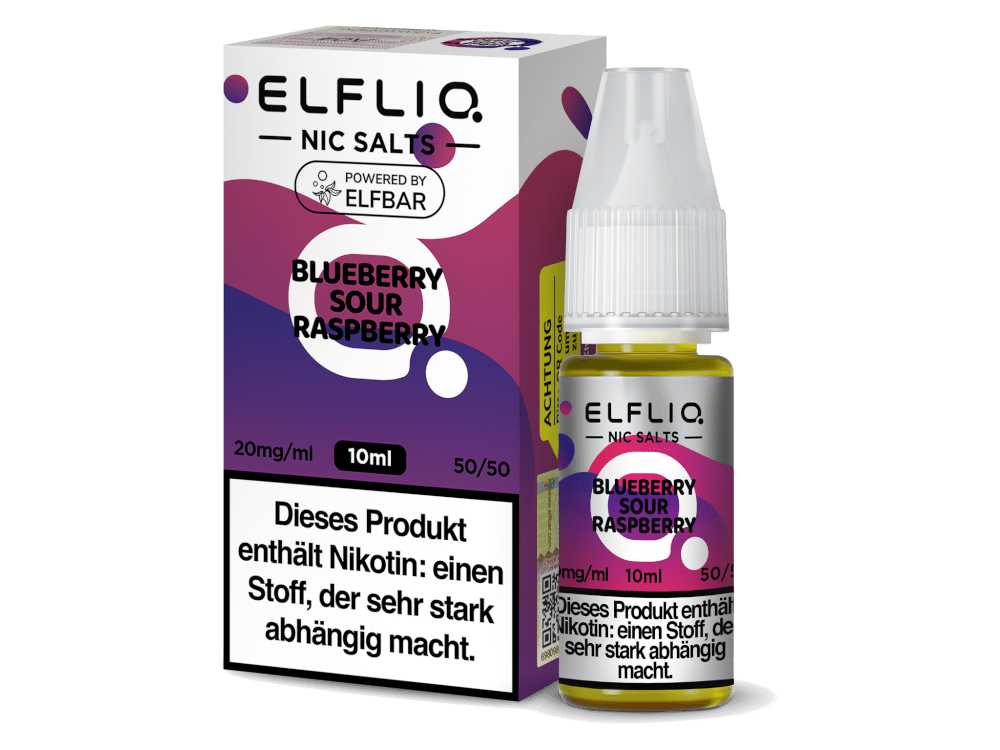 ELFLIQ - Blueberry Sour Raspberry - Nikotinsalz Liquid