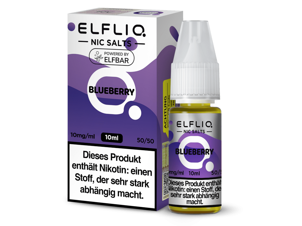 ELFLIQ - Blueberry - Nikotinsalz Liquid