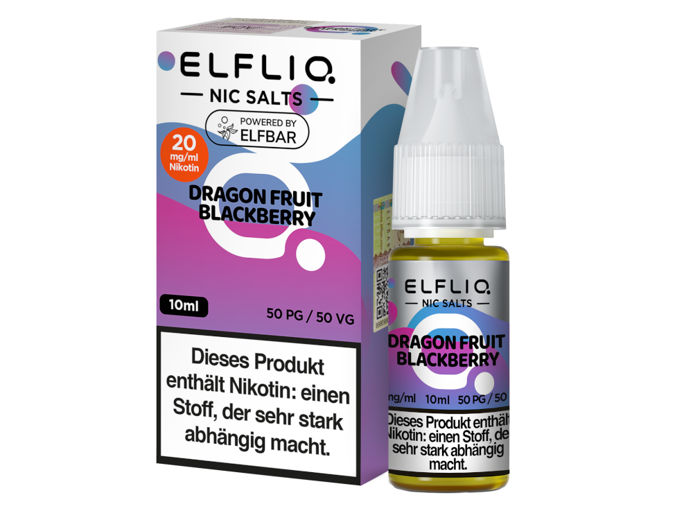 ELFLIQ Dragon Fruit Blackberry Nikotinsalz Liquid
