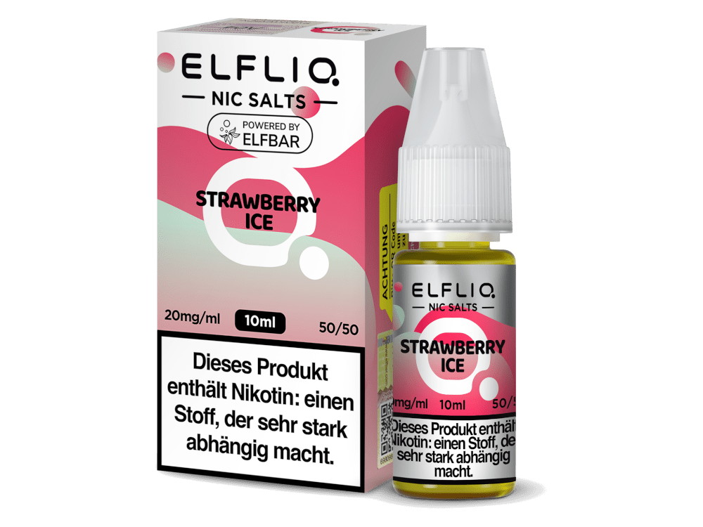 ELFLIQ - Strawberry Ice - Nikotinsalz Liquid