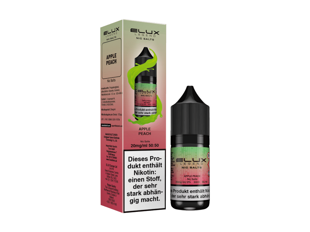 Elux Nikotinsalz Liquid Apple Peach