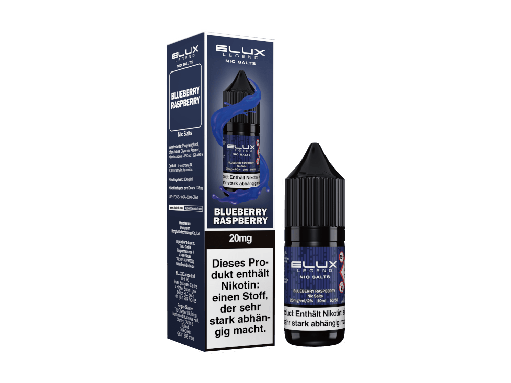 Elux Nikotinsalz Liquid Blueberry Raspberry