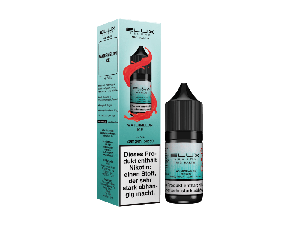 Elux Nikotinsalz Liquid Watermelon Ice