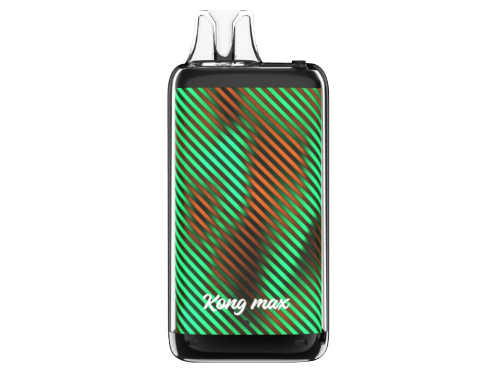 GOBAR Kong Max in Green Stripes — 20 ml Einweg mit Top-Fill, 30.000 Züge, 20 mg/ml Nikotinsalz