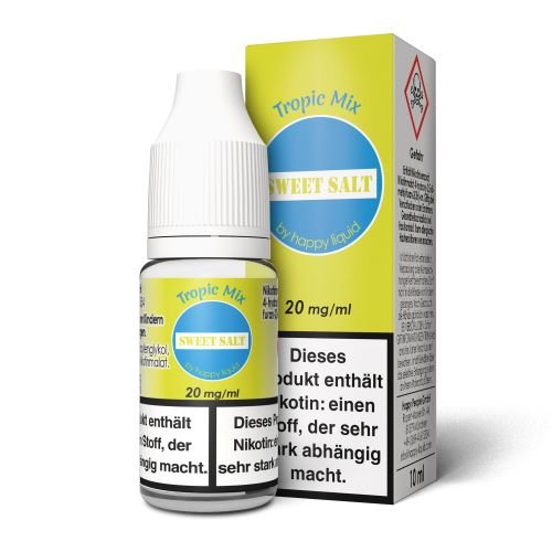 Happy Liquid Sweet Salt Tropic Mix Nikotinsalz Liquid