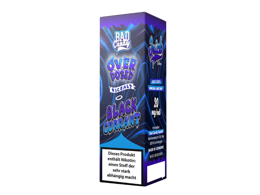 Bad Candy Juicd Blackcurrant Nikotinsalz Liquid