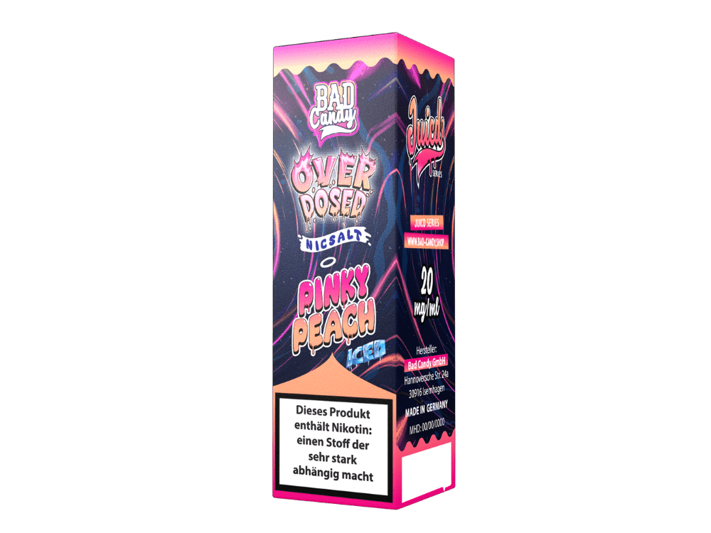 Bad Candy Juicd Pinky Peach Nikotinsalz Liquid