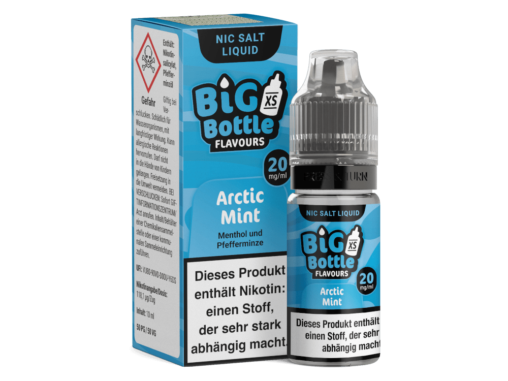 Big Bottle Arctic Mint Nikotinsalz Liquid