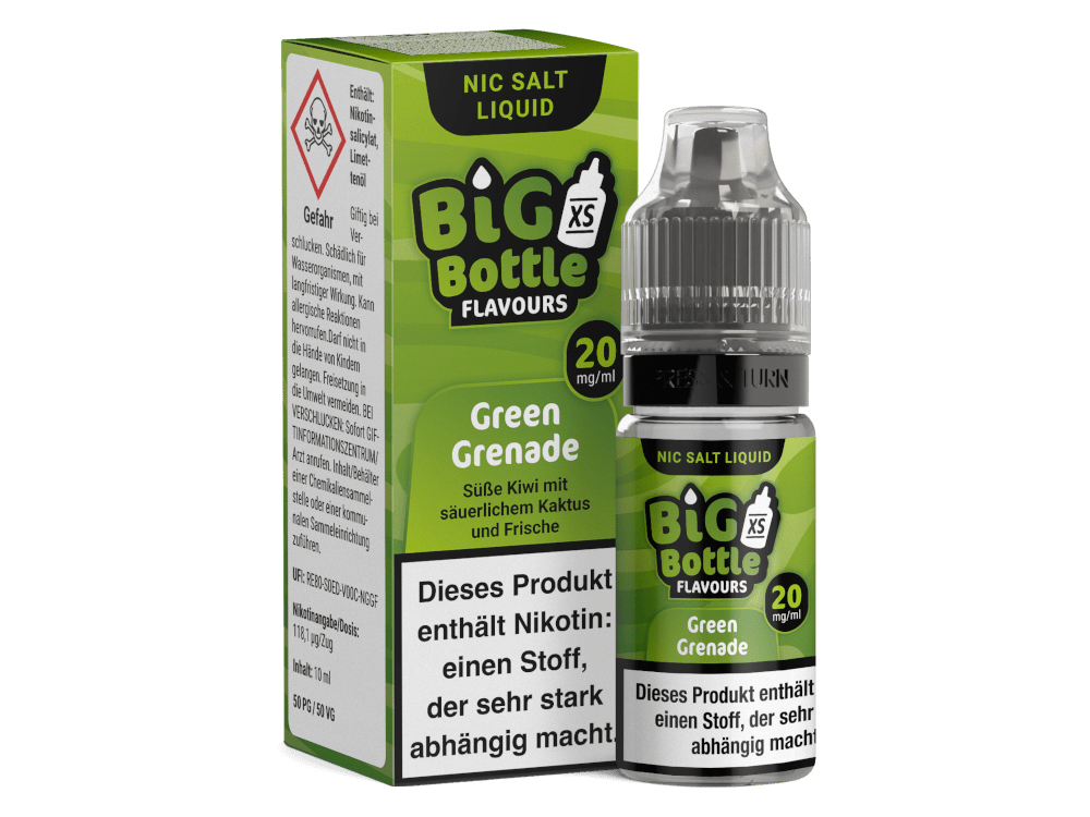 Big Bottle Green Grenade Nikotinsalz Liquid