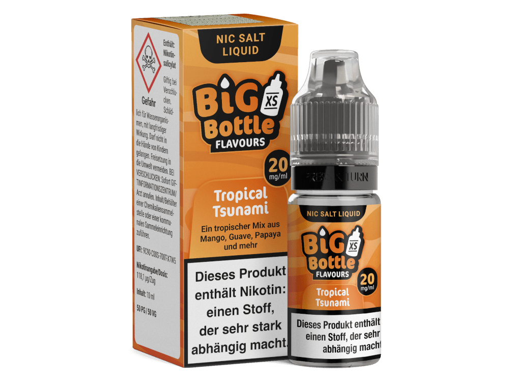 Big Bottle Tropical Tsunami Nikotinsalz Liquid