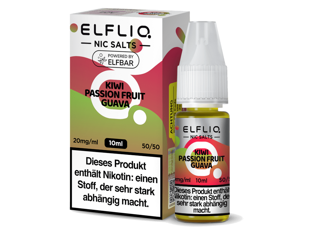 ELFLIQ Kiwi Passion Fruit Guava Nikotinsalz Liquid