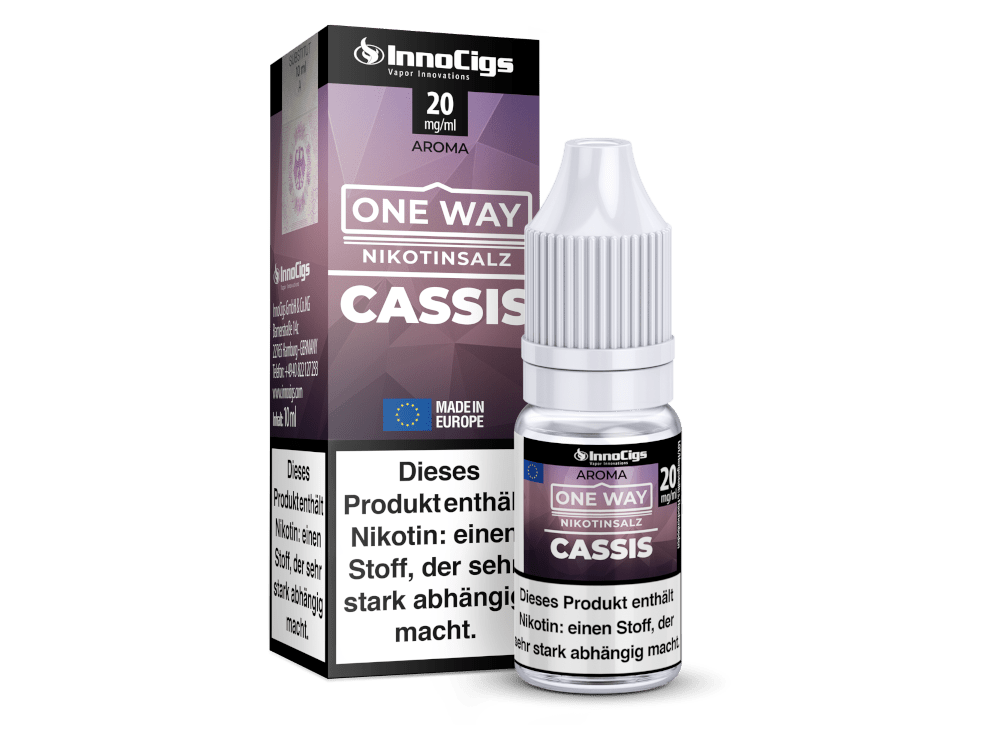 InnoCigs One Way Cassis Nikotinsalz Liquid