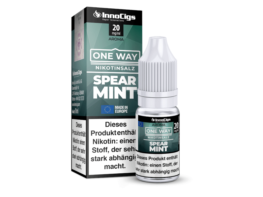 InnoCigs One Way Spearmint Nikotinsalz Liquid
