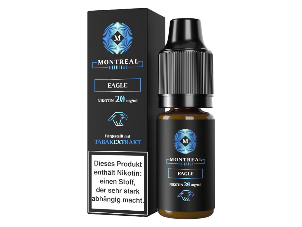 Montreal Original Eagle | Nikotinsalz | 10ml 10/20mg Montreal Original Eagle | Nikotinsalz | 10ml 10/20mg
