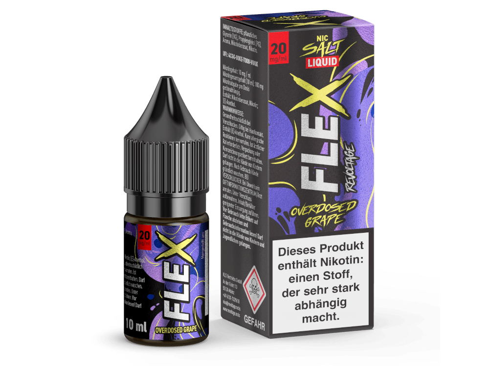 Revoltage FLEX Grape Nikotinsalz Liquid