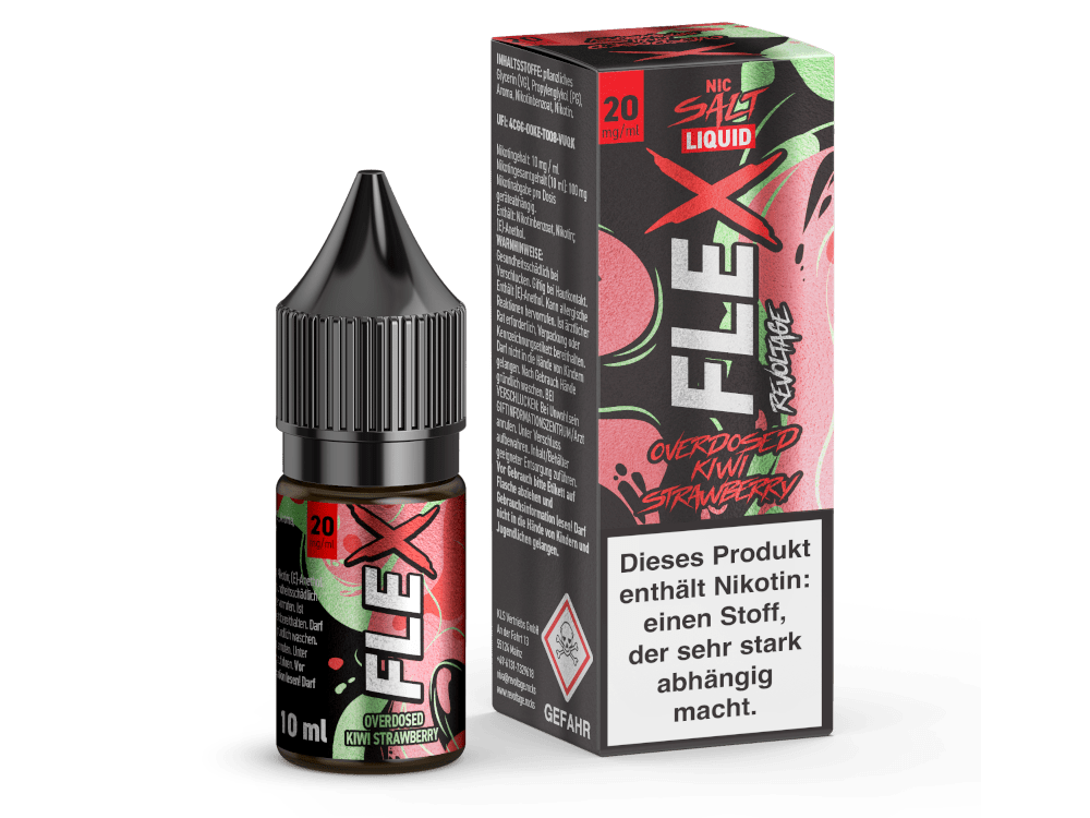 Revoltage FLEX Kiwi Strawberry Nikotinsalz Liquid