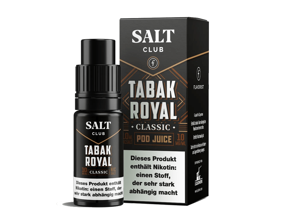 Salt Club Flavorist Tabak Royal Classic Nikotinsalz Liquid