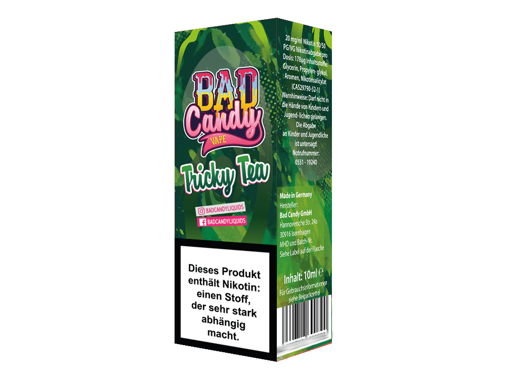 Bad Candy Tricky Tea Nikotinsalz Liquid