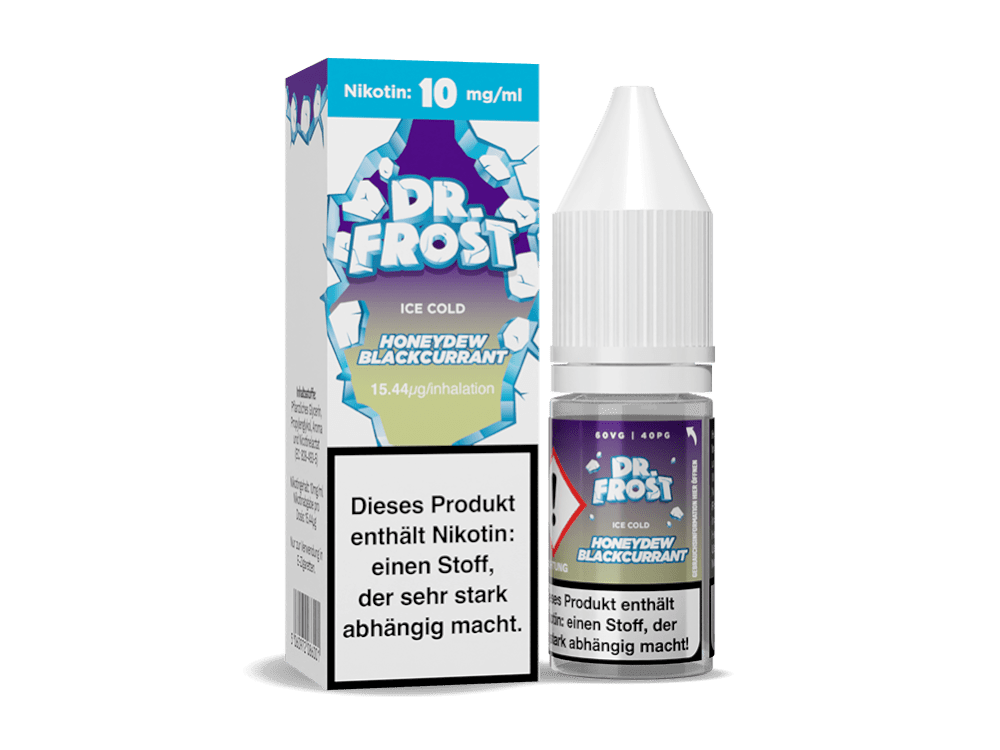 Dr. Frost Ice Cold Honeydew Blackcurrant Nikotinsalz Liquid