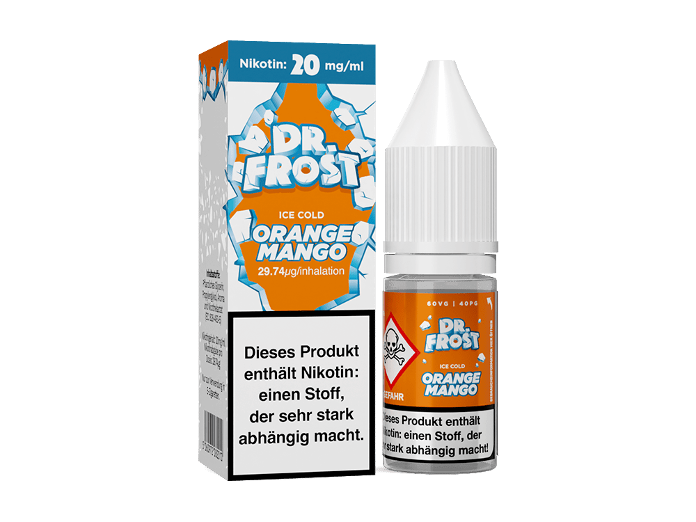 Dr. Frost Orange Mango Ice Nikotinsalz Liquid