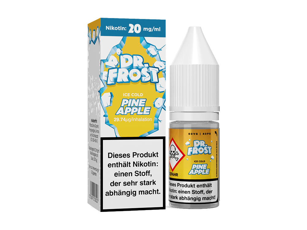 Dr. Frost Pineapple Ice Nikotinsalz Liquid