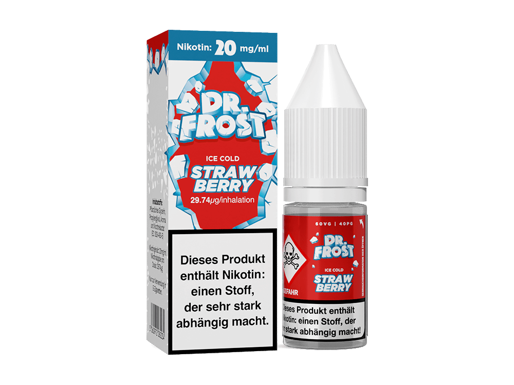 Dr. Frost Ice Cold Strawberry Nikotinsalz Liquid