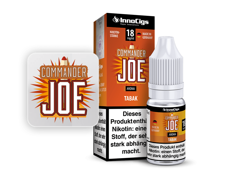 InnoCigs Commander Joe Tabak Aroma Liquid