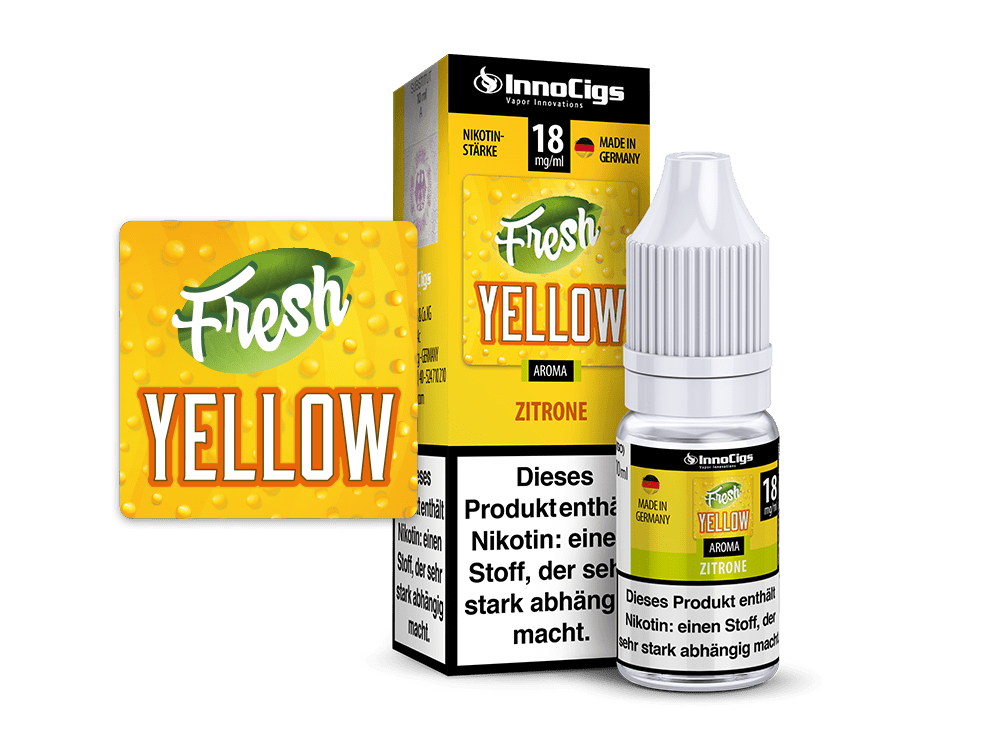 InnoCigs Fresh Yellow Zitrone Aroma Liquid