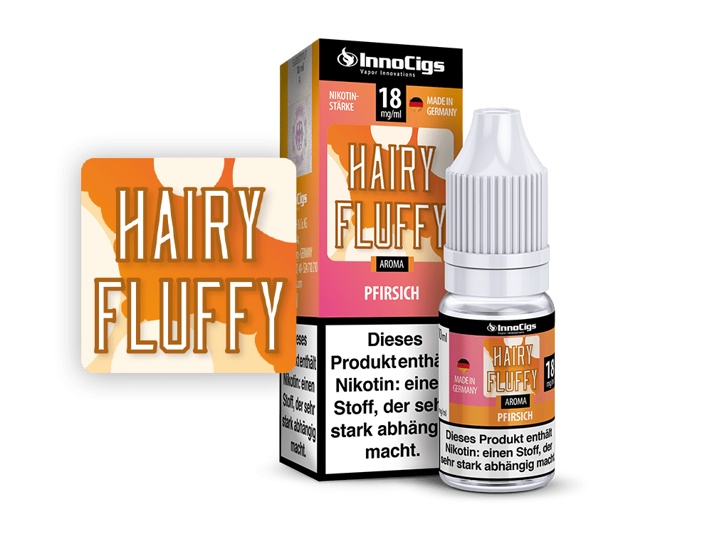 InnoCigs Hairy Fluffy Pfirsich Aroma Liquid