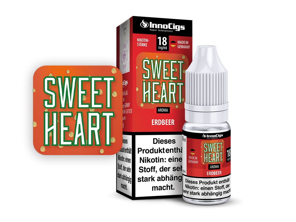 InnoCigs Sweetheart Erdbeer Aroma Liquid