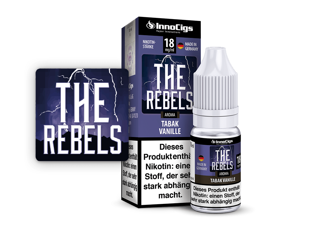 InnoCigs The Rebels Tabak Vanille Aroma Liquid