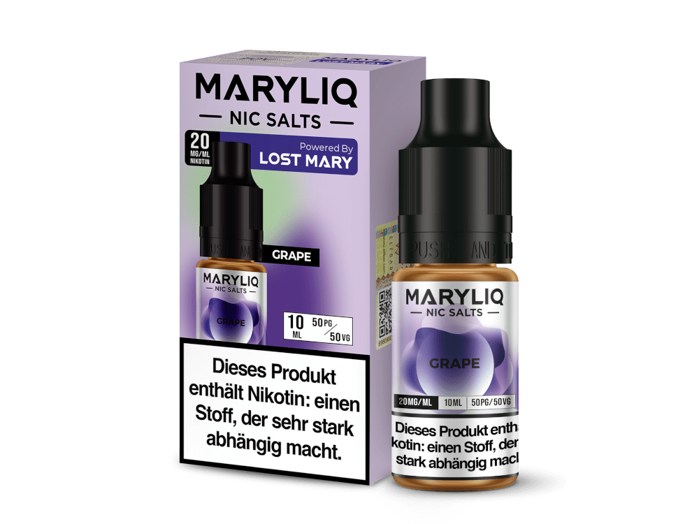 MARYLIQ Grape Nikotinsalz Liquid