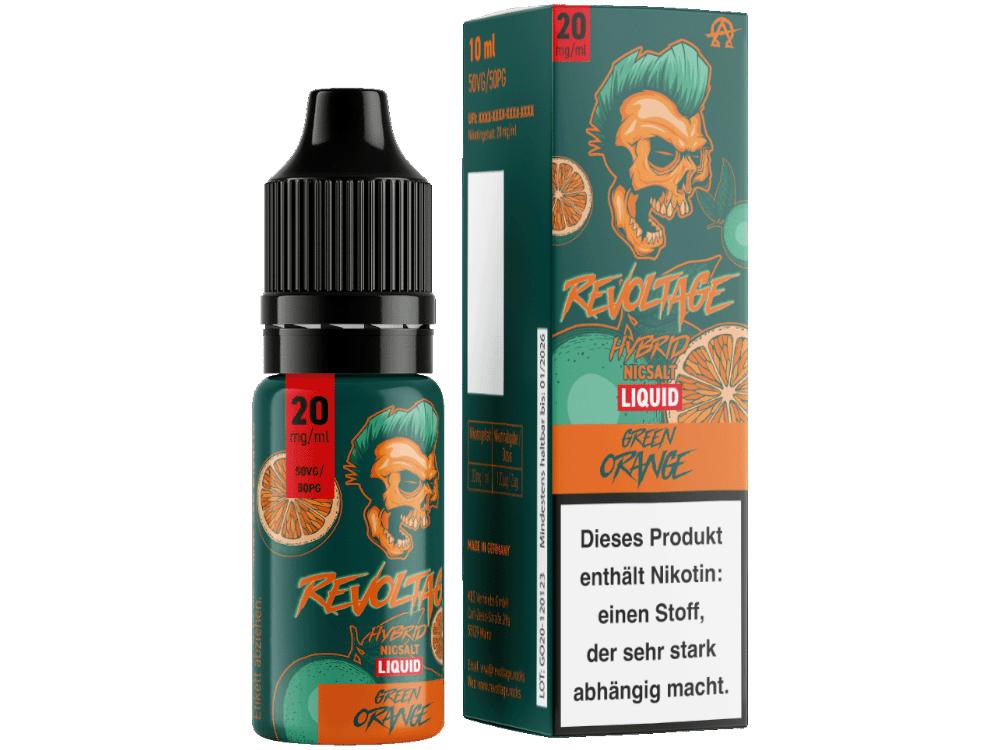 Revoltage Green Orange Hybrid Nikotinsalz Liquid