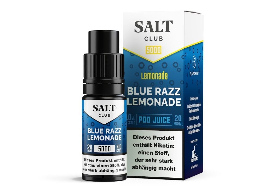 Salt Club 5000 Blue Razz Lemonade Nikotinsalz Liquid