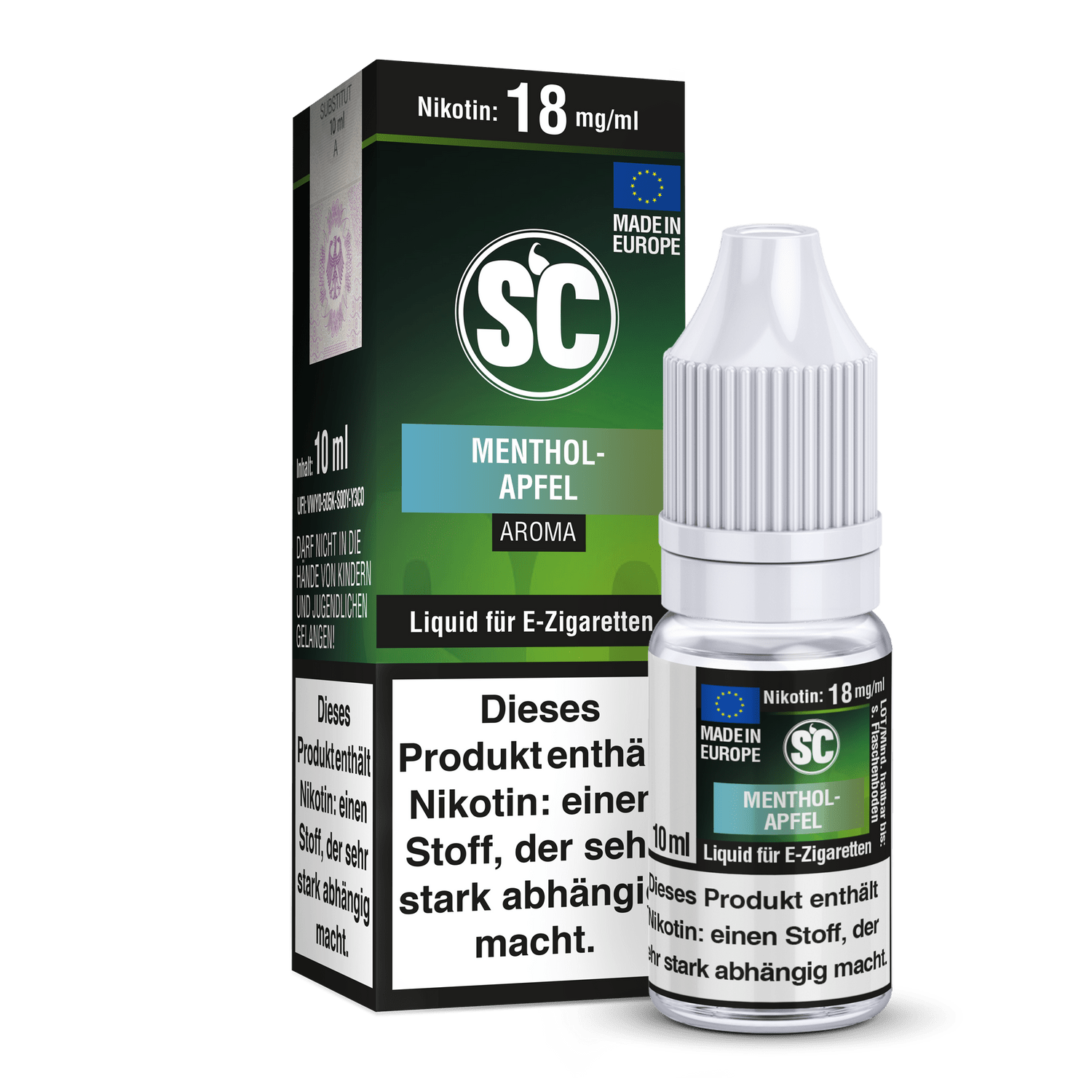 SC Menthol-Apfel Liquid