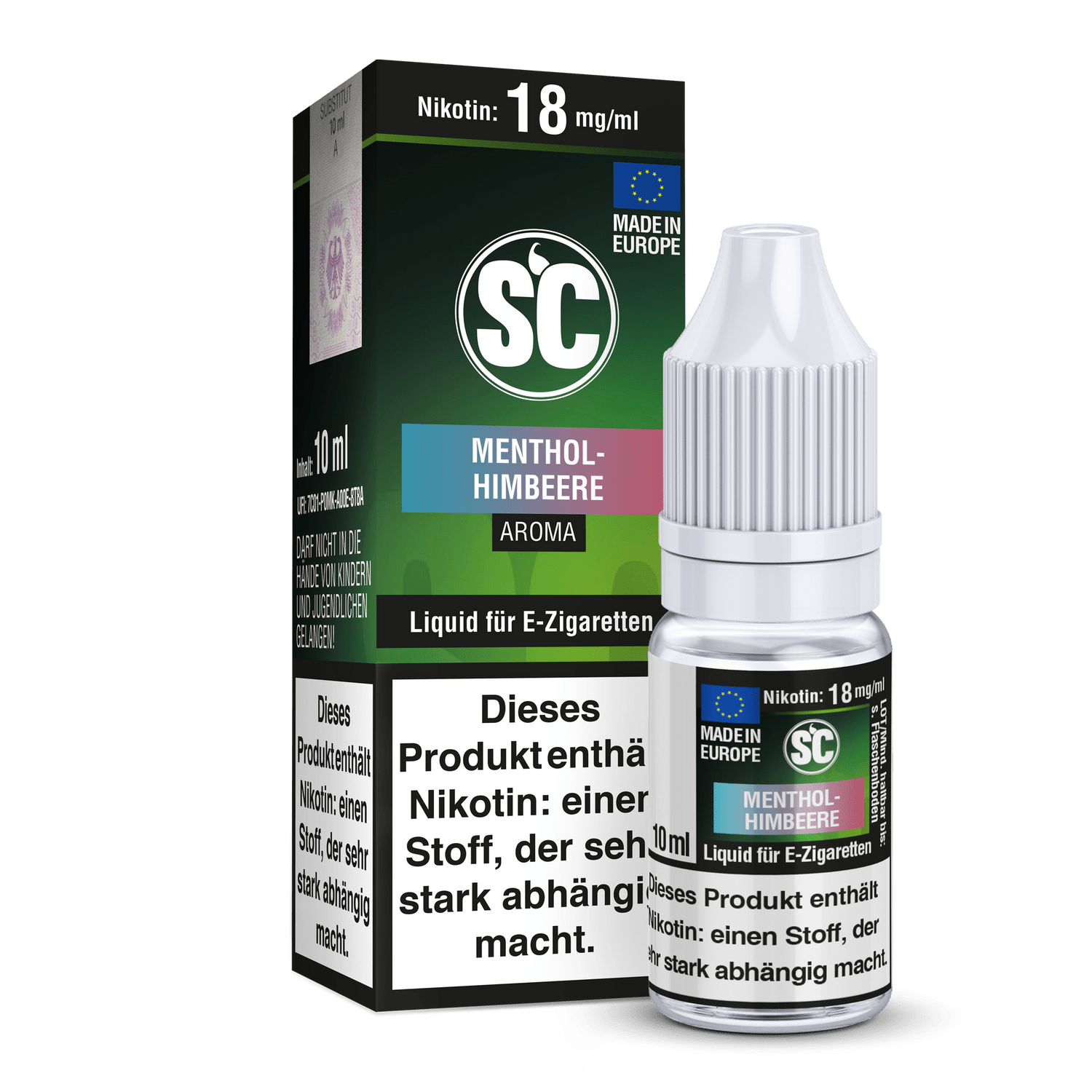 SC Menthol-Himbeere Liquid