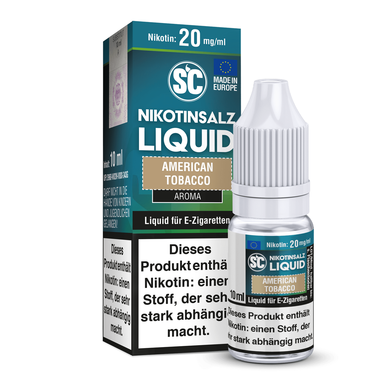 SC American Tobacco Nikotinsalz Liquid