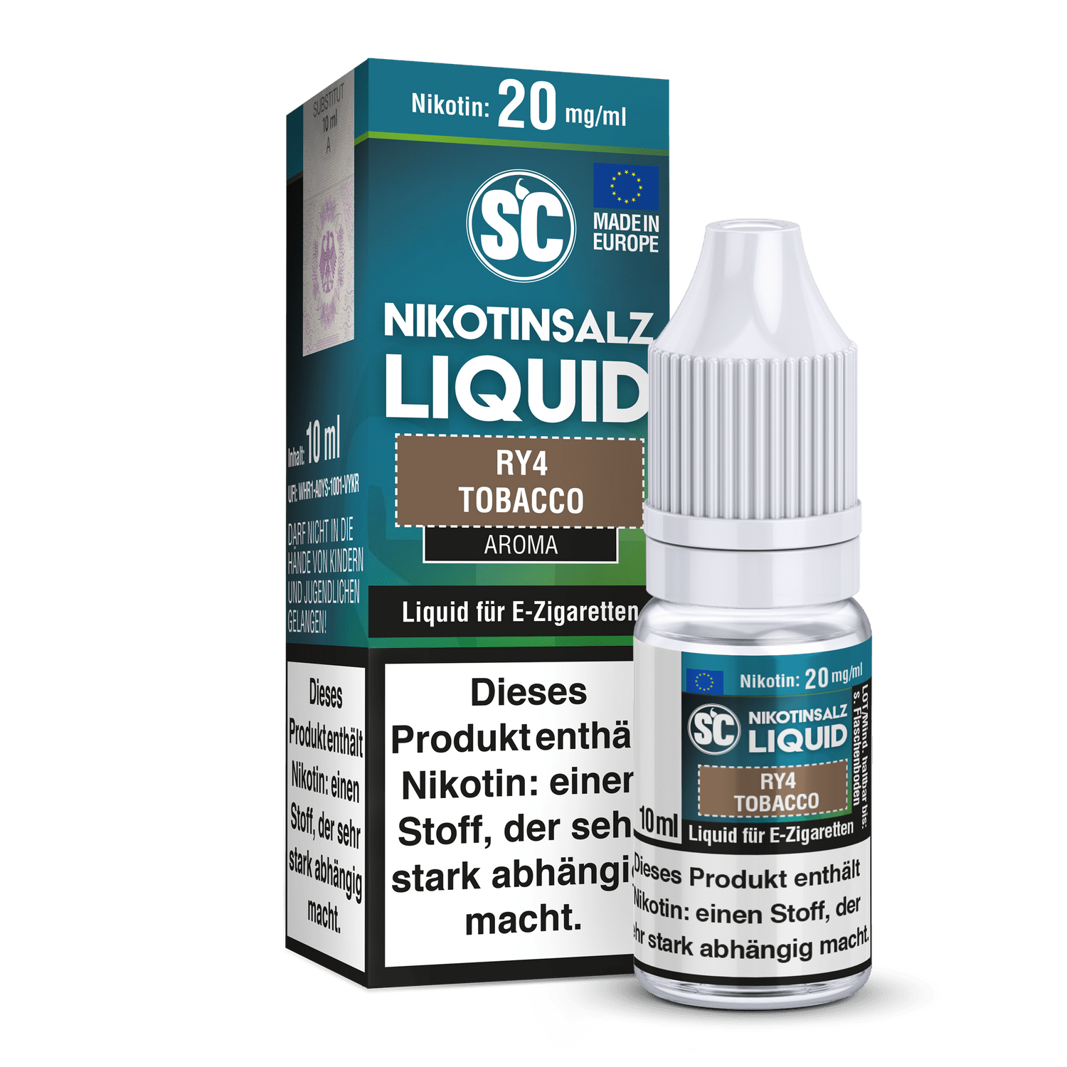 SC RY4 Tobacco Nikotinsalz Liquid