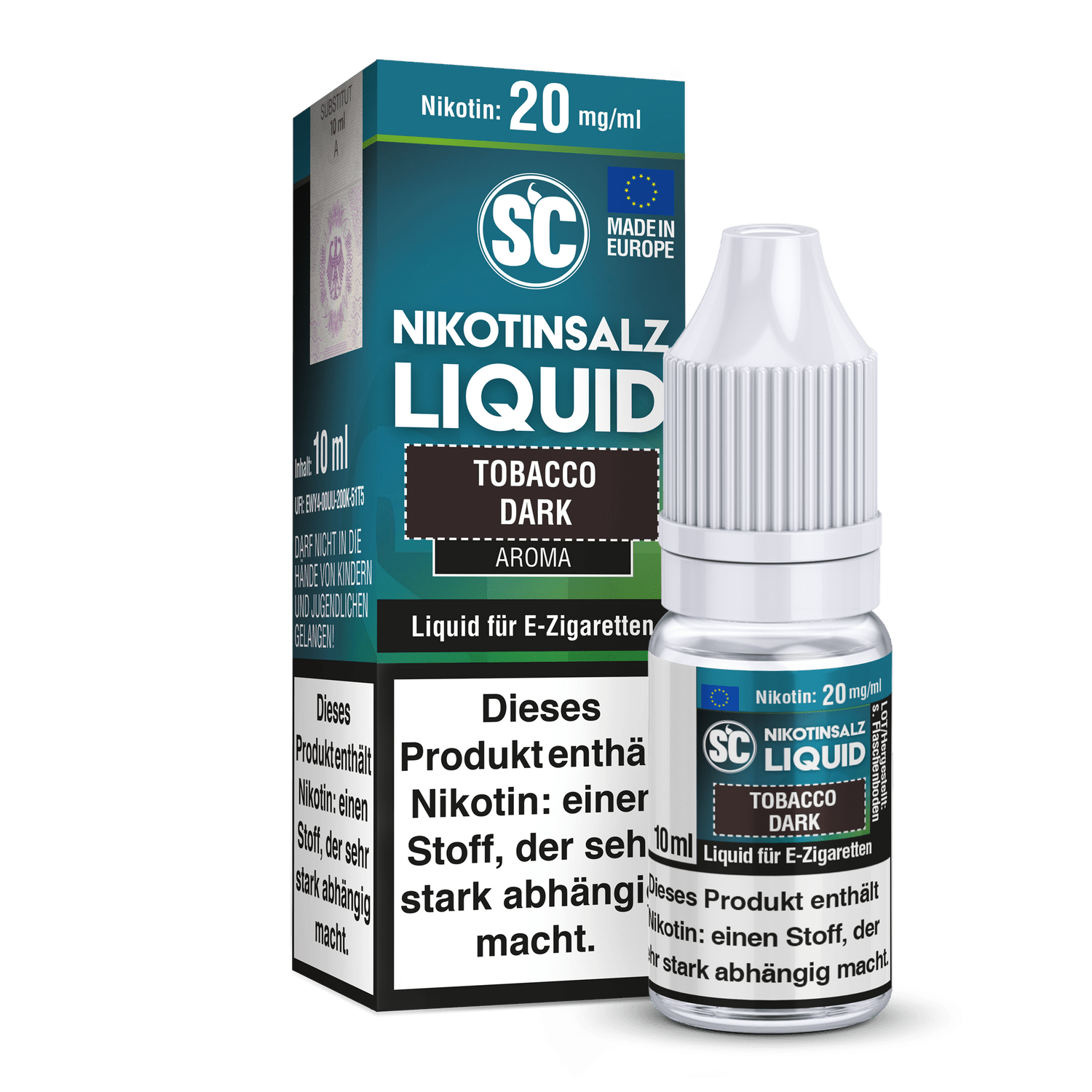 SC Tobacco Dark Nikotinsalz Liquid