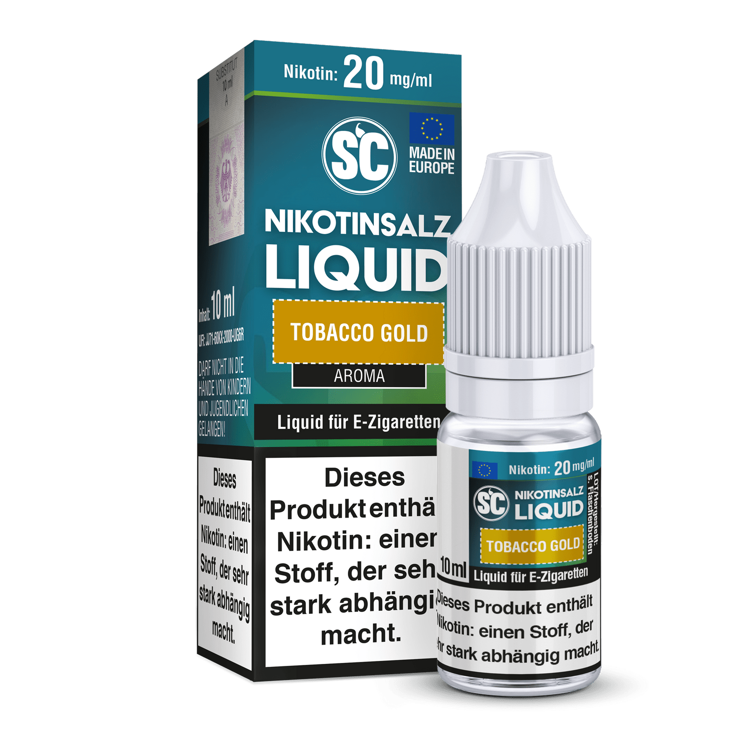 SC Tobacco Gold Nikotinsalz Liquid