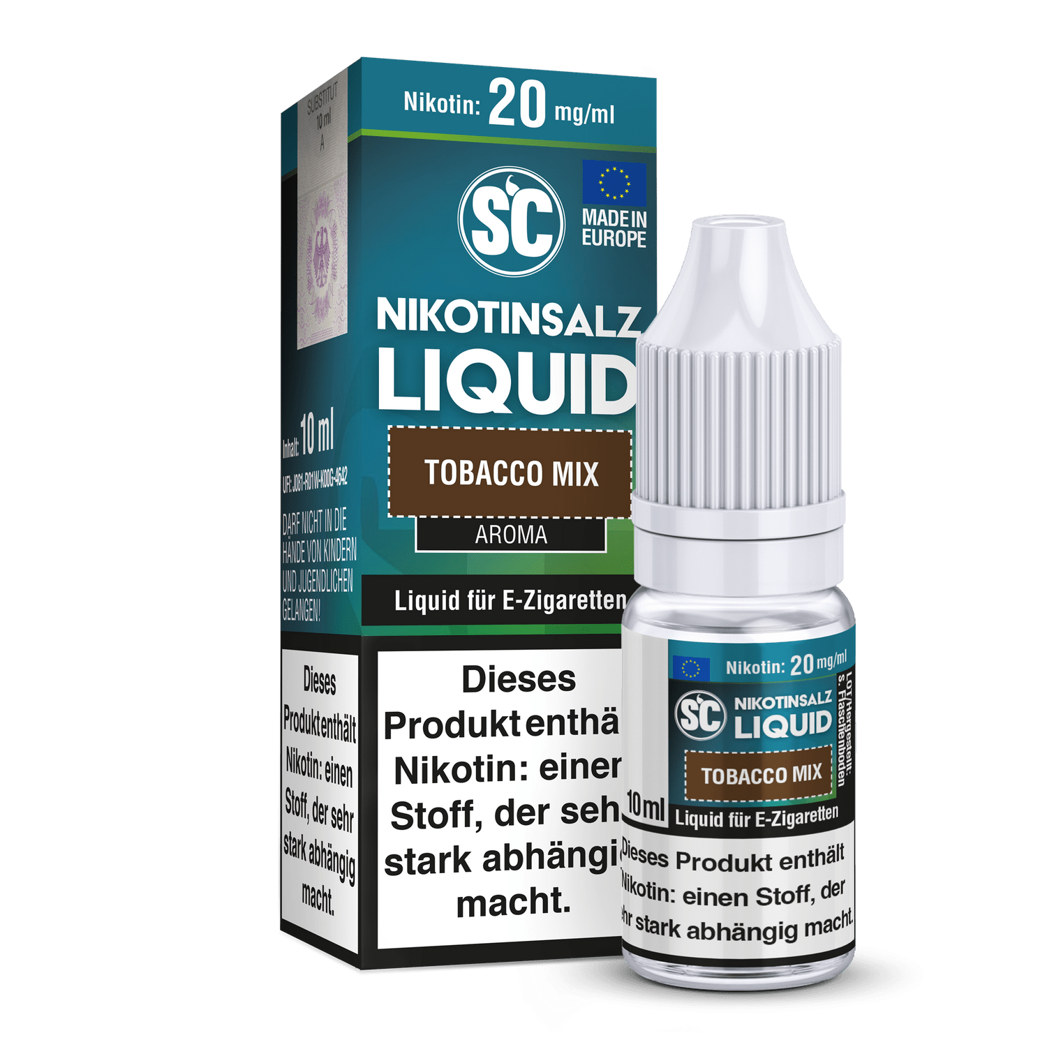 SC Tobacco Mix Nikotinsalz Liquid