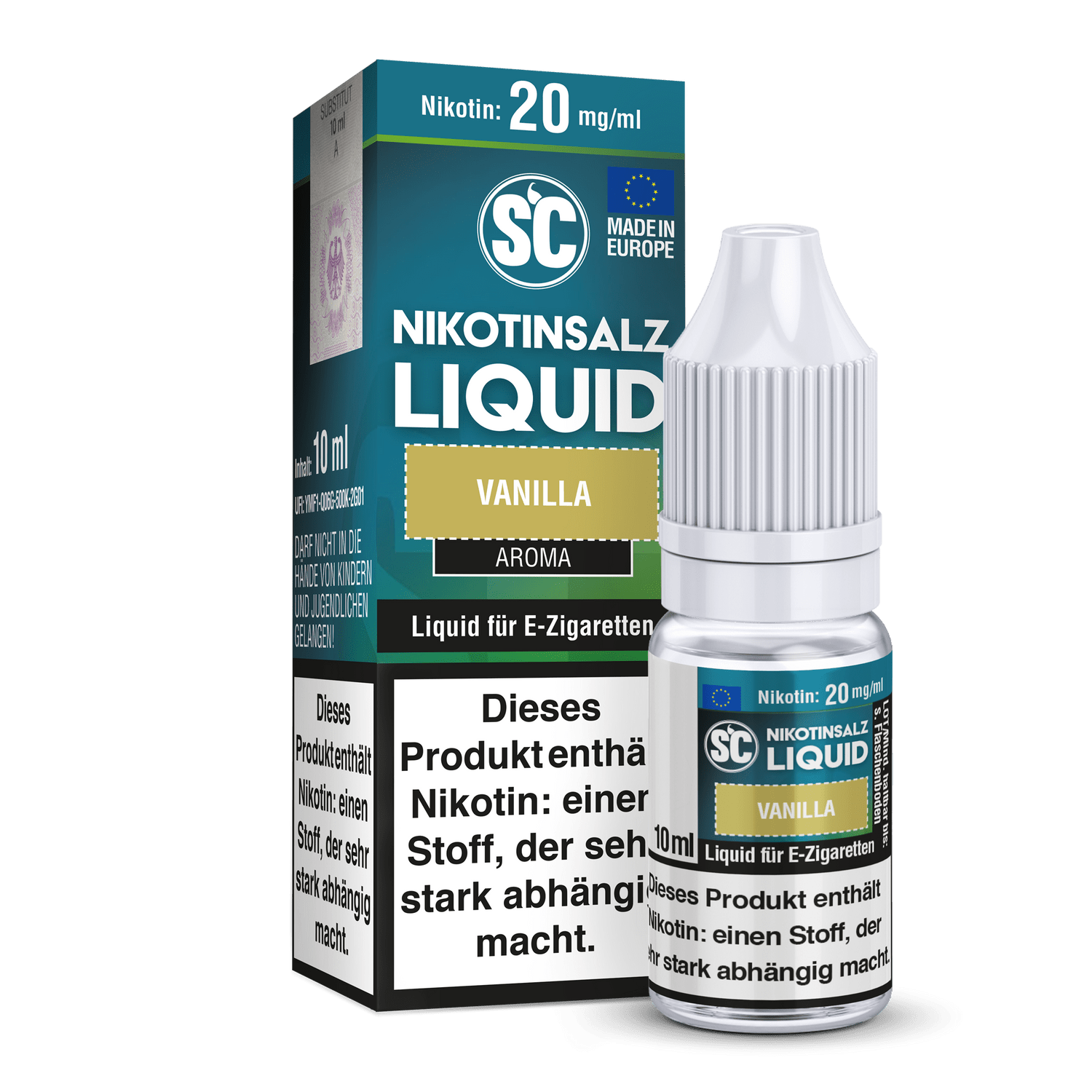 SC Vanilla Nikotinsalz Liquid